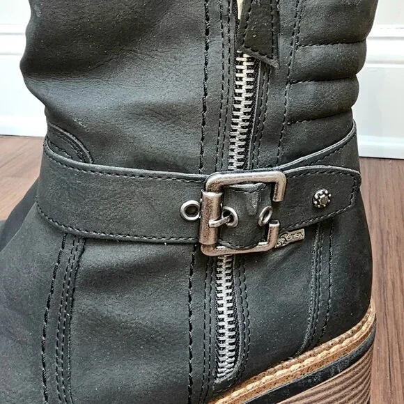 Spring Step Relife Smokies R-TEX Water-Resistant Black Boots – Size 41 - Picture 5 of 9